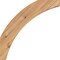 Ekena Millwork 3 1/2"W x 16"D x 16"H Thorton Smooth Knee Brace, Western Red Cedar BRC04X16X16THR00SWR - alternate 4